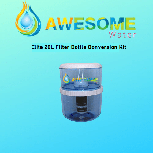 AWESOME WATER® FILTER - Elite - 20L Bottle Combo/Conversion Kit