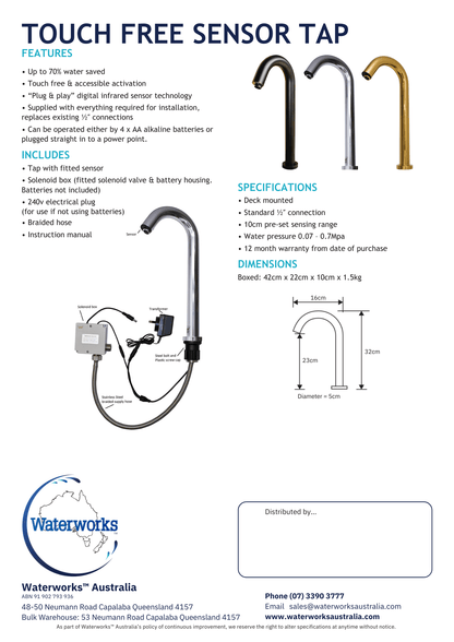 WATERWORKS™ - Sensor Tap