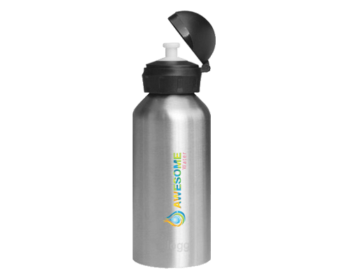 AWESOME WATER® - Stainless Steel Water Bottle with Rinse & Spray Bundle