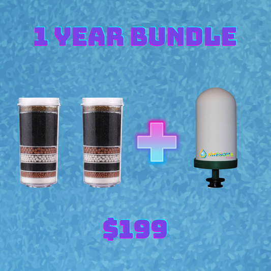 AWESOME WATER® - 1 Year Fluoride Filtration Bundle - Special Offer - Awesome Water®