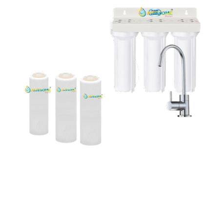 AWESOME WATER® - Triple Filtration - Doulton, Fluoride & Carbon Filters