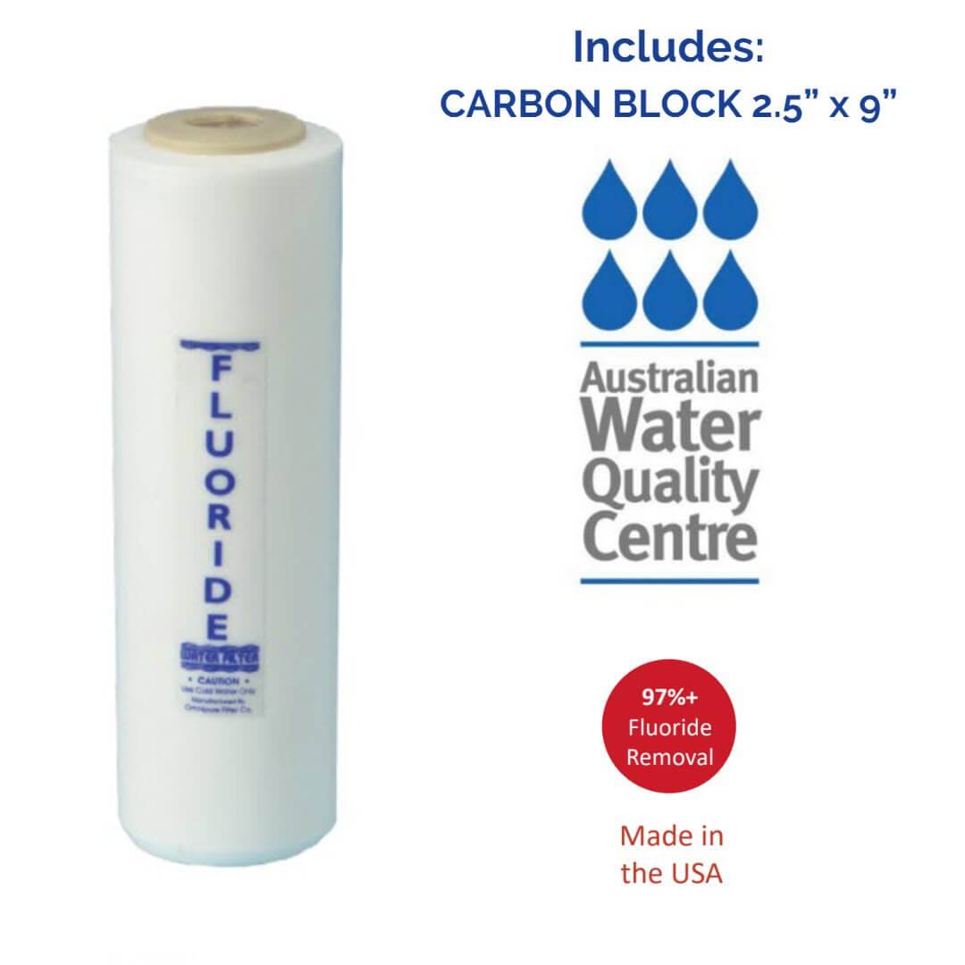 AWESOME WATER® - Triple Filtration - Doulton, Fluoride & Carbon Filters