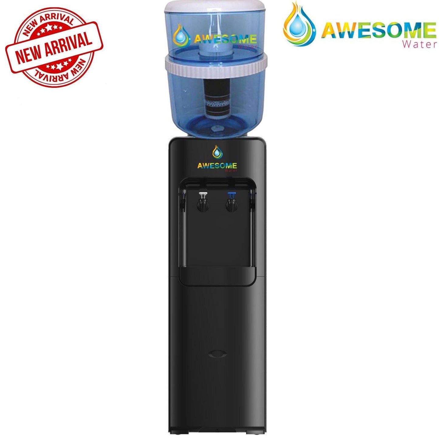 AWESOME WATER® - SAPPHIRE - FLOOR STANDING WATER DISPENSER