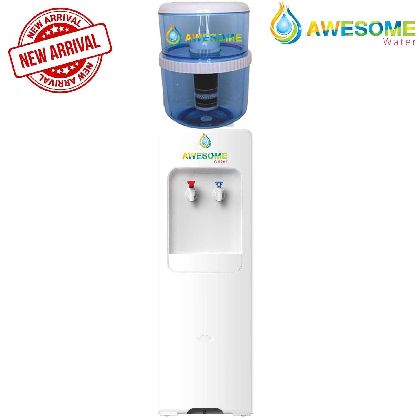 AWESOME WATER® - SAPPHIRE - FLOOR STANDING WATER DISPENSER