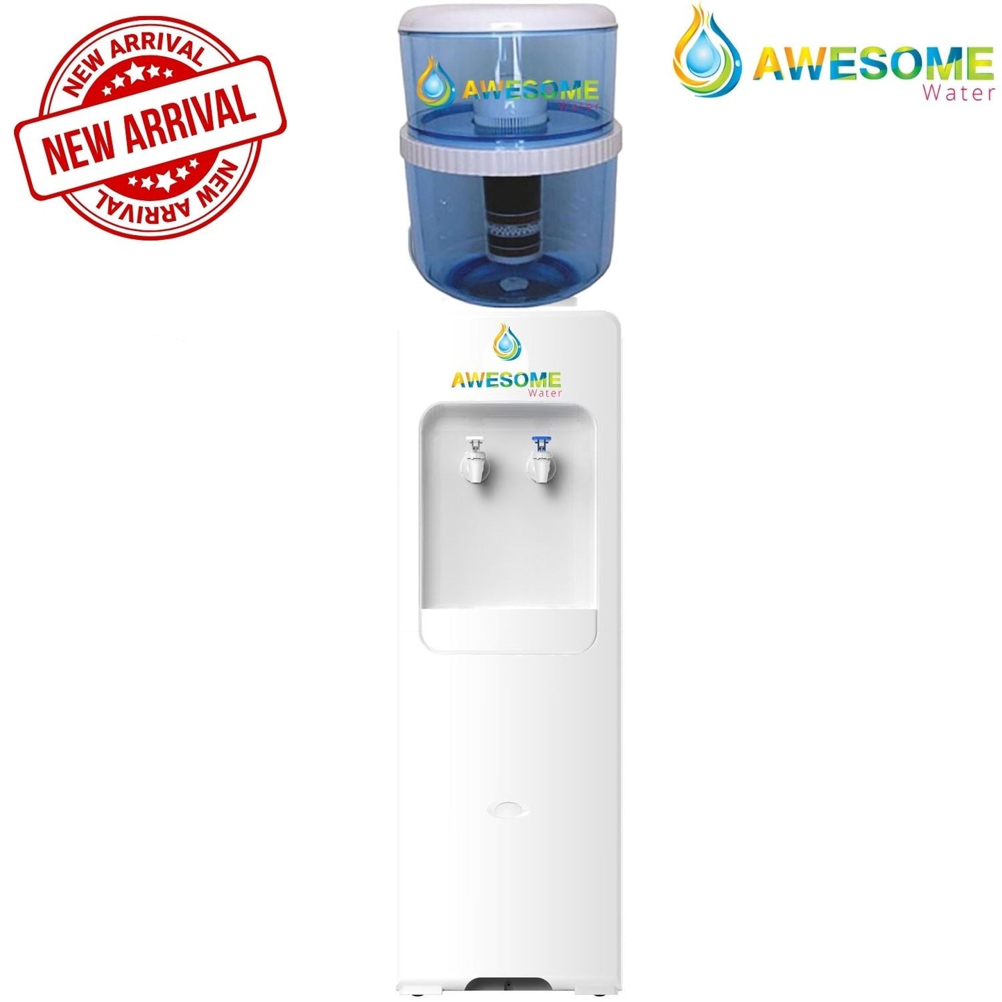 AWESOME WATER® - SAPPHIRE - FLOOR STANDING WATER DISPENSER