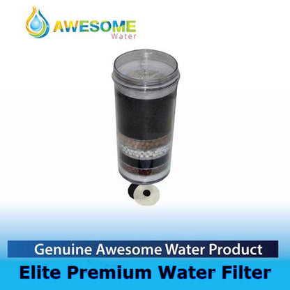 AWESOME WATER - ECLIPSE ELITE - BLACK & SILVER - COLD & AMBIENT - FLOOR STANDING WATER DISPENSER - Awesome Water